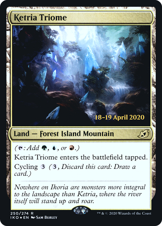 Ketria Triome (250) (Prerelease) - Foil