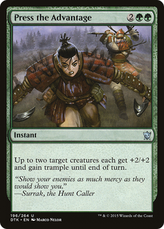 Press the Advantage - Foil