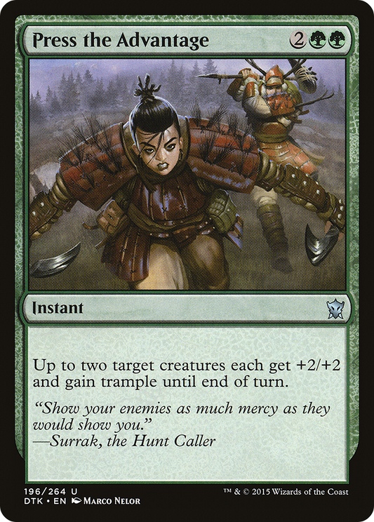 Press the Advantage - Foil