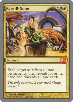 Rare-B-Gone - Foil