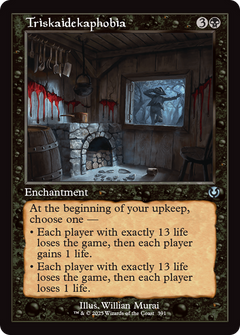 Triskaidekaphobia (0391) (Retro Frame) - Foil