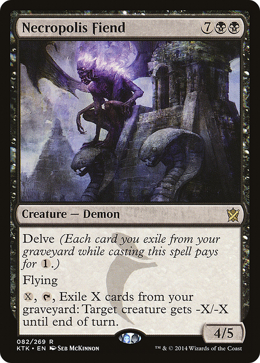 Necropolis Fiend - Foil