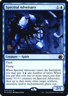 Spectral Adversary (077) (Prerelease) - Foil