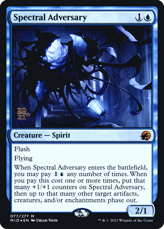 Spectral Adversary (077) (Prerelease) - Foil