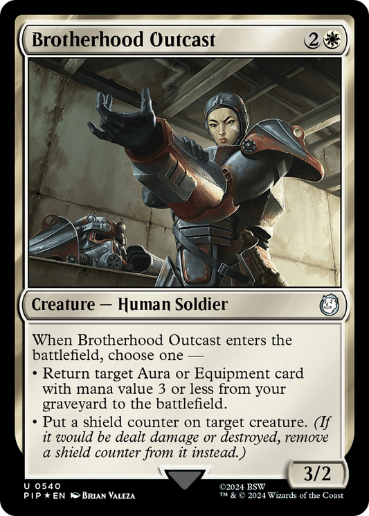 Brotherhood Outcast (0540) - Surge Foil