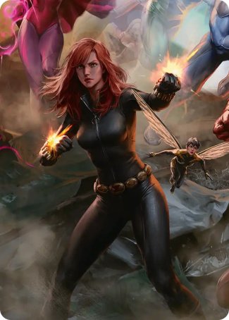 Black Widow, Intel Expert (4/12) Art Card (AMSH)