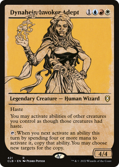 Dynaheir, Invoker Adept (421) (Showcase) - Foil