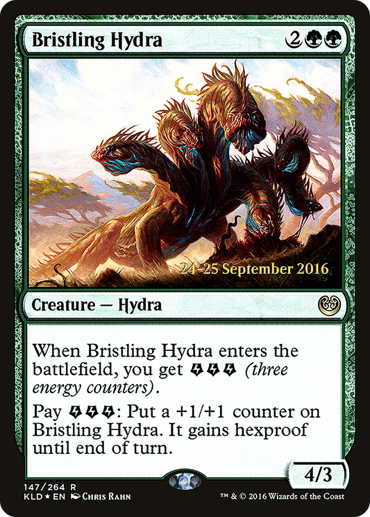 Bristling Hydra (147) (Prerelease) - Foil
