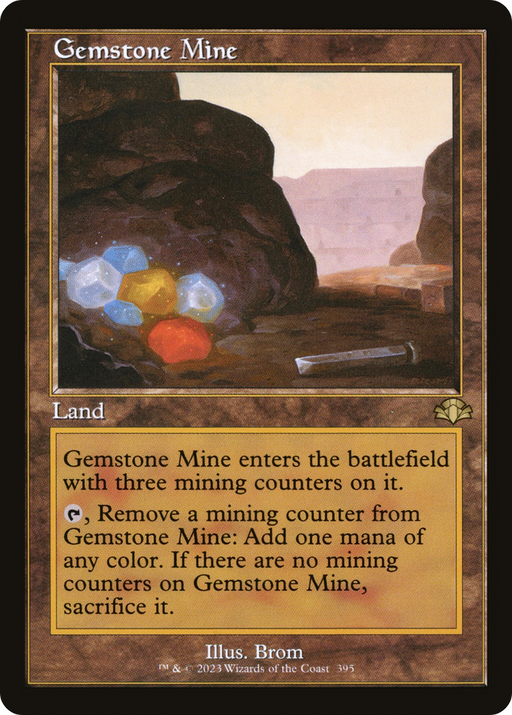Gemstone Mine (395) (Retro Frame)