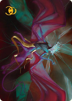 Ingris Stingerquill (42/54) Art Card (FRA) - Gold-Stamped Signature
