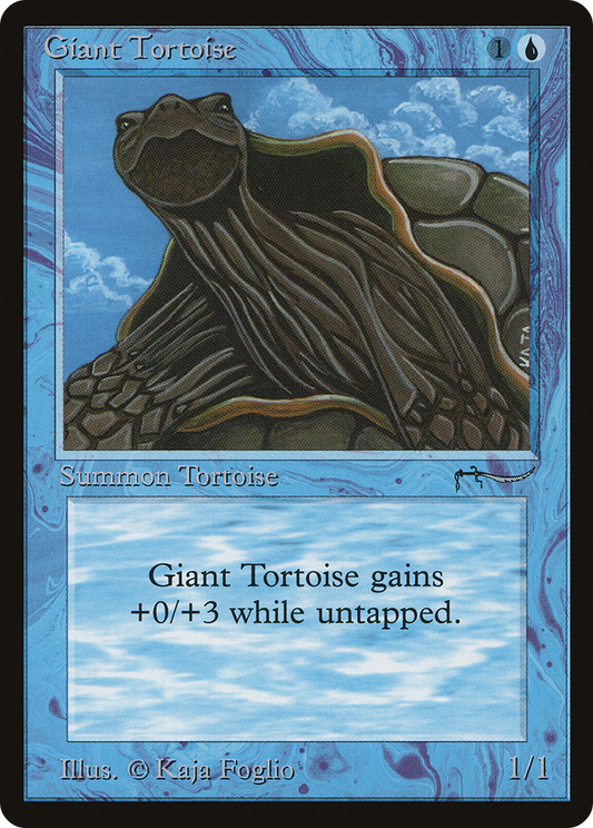 Giant Tortoise (Dark Mana Symbol)