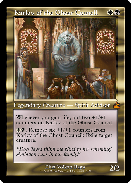 Karlov of the Ghost Council (0369) (Retro Frame)