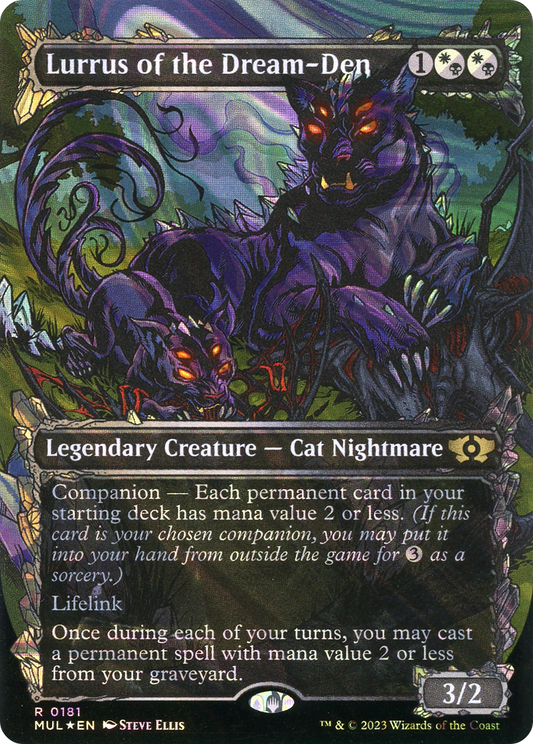 Lurrus of the Dream-Den (0181) (Borderless) (Showcase) - Halo Foil