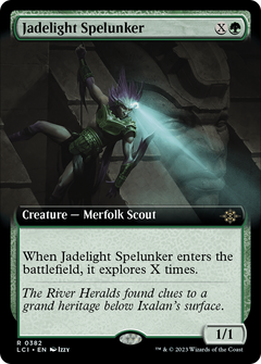 Jadelight Spelunker (0382) (Extended Art) - Foil