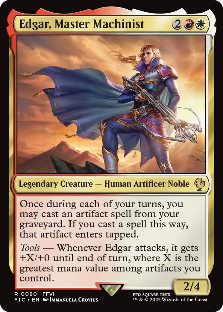 Edgar, Master Machinist - Surge Foil