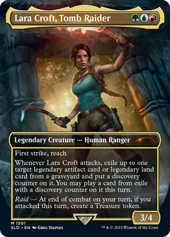 Lara Croft, Tomb Raider (1501) (Borderless) - Foil