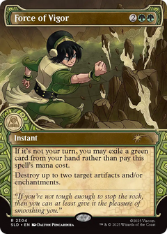 Force of Vigor (2304) (Elemental Frame) - Foil sld