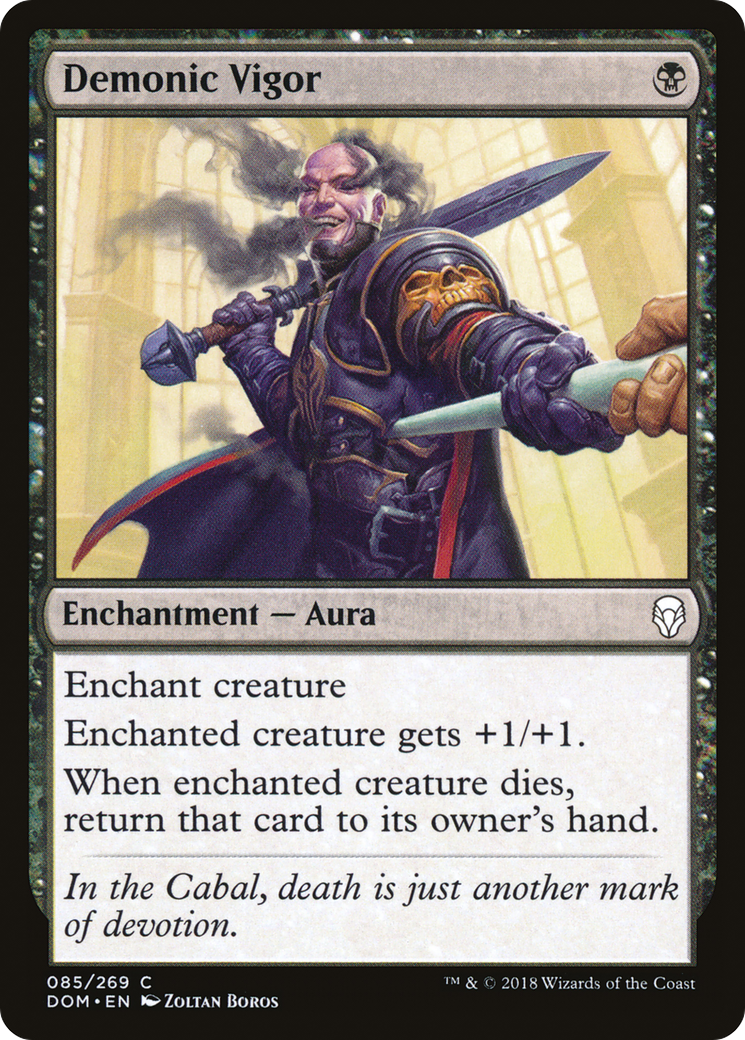 Demonic Vigor - Foil