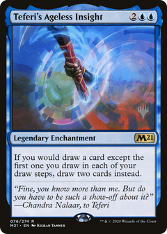 Teferi's Ageless Insight (076) (Promo Pack) - Foil