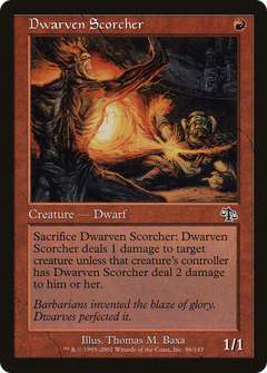 Dwarven Scorcher - Foil