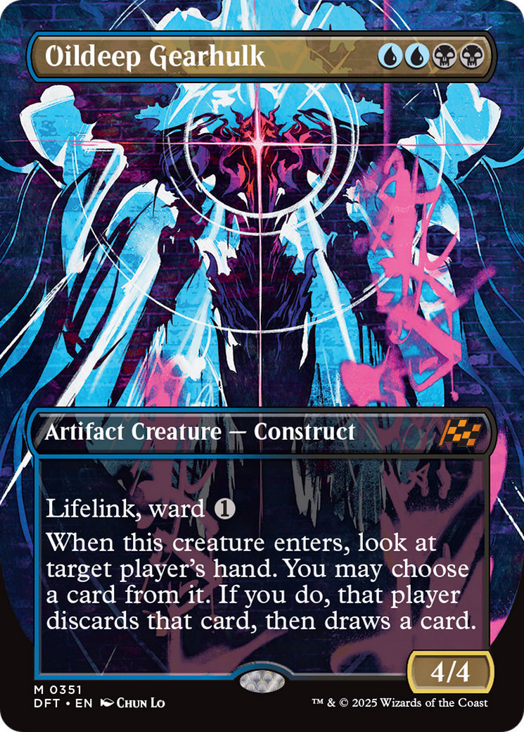Oildeep Gearhulk (0351) (Borderless) - Foil