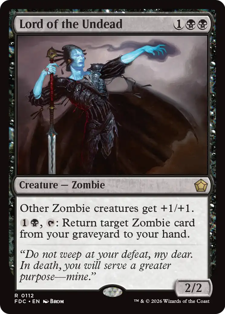 Lord of the Undead (FDC)
