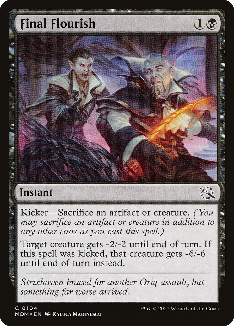 Final Flourish - Foil