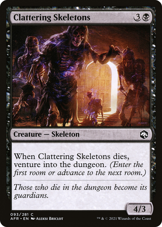 Clattering Skeletons - Foil