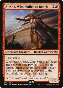 Alesha, Who Smiles at Death - Foil