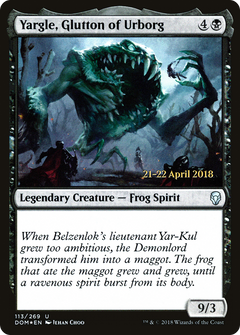 Yargle, Glutton of Urborg (113) (Prerelease) - Foil