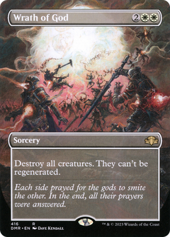 Wrath of God (416) (Borderless) - Foil