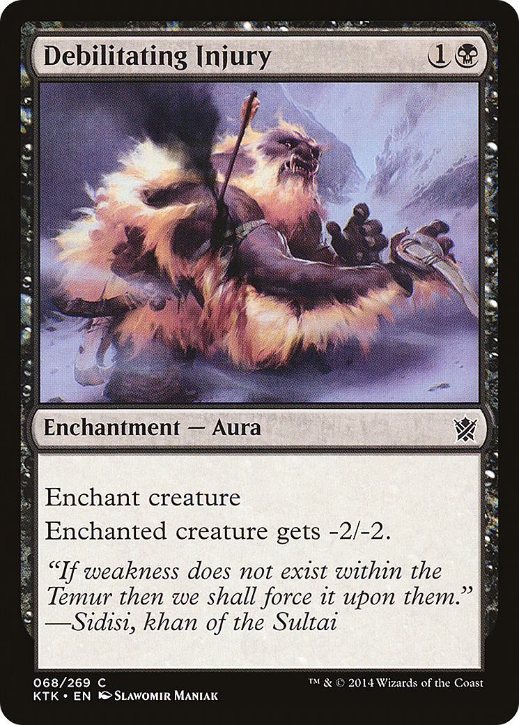 Debilitating Injury - Foil