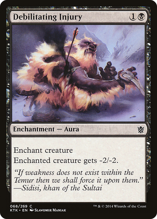 Debilitating Injury - Foil