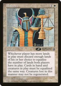 Balance (2nd Place) (Oversized) (Arena League Promo)