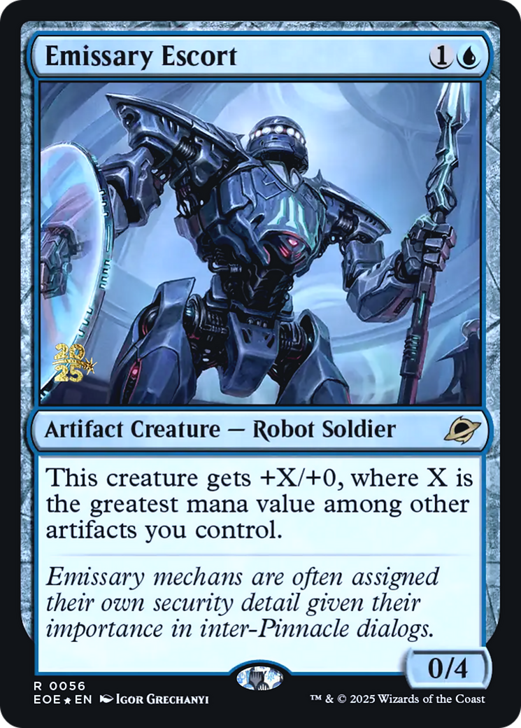 Emissary Escort (056) (Prerelease) - Foil