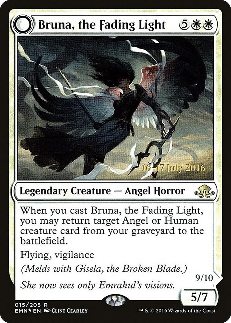 Bruna, the Fading Light // Brisela, Voice of Nightmares (015) (Prerelease) - Foil