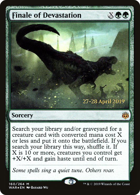 Finale of Devastation (160) (Prerelease) - Foil