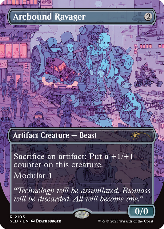 Arcbound Ravager (2105) (Borderless) - Foil