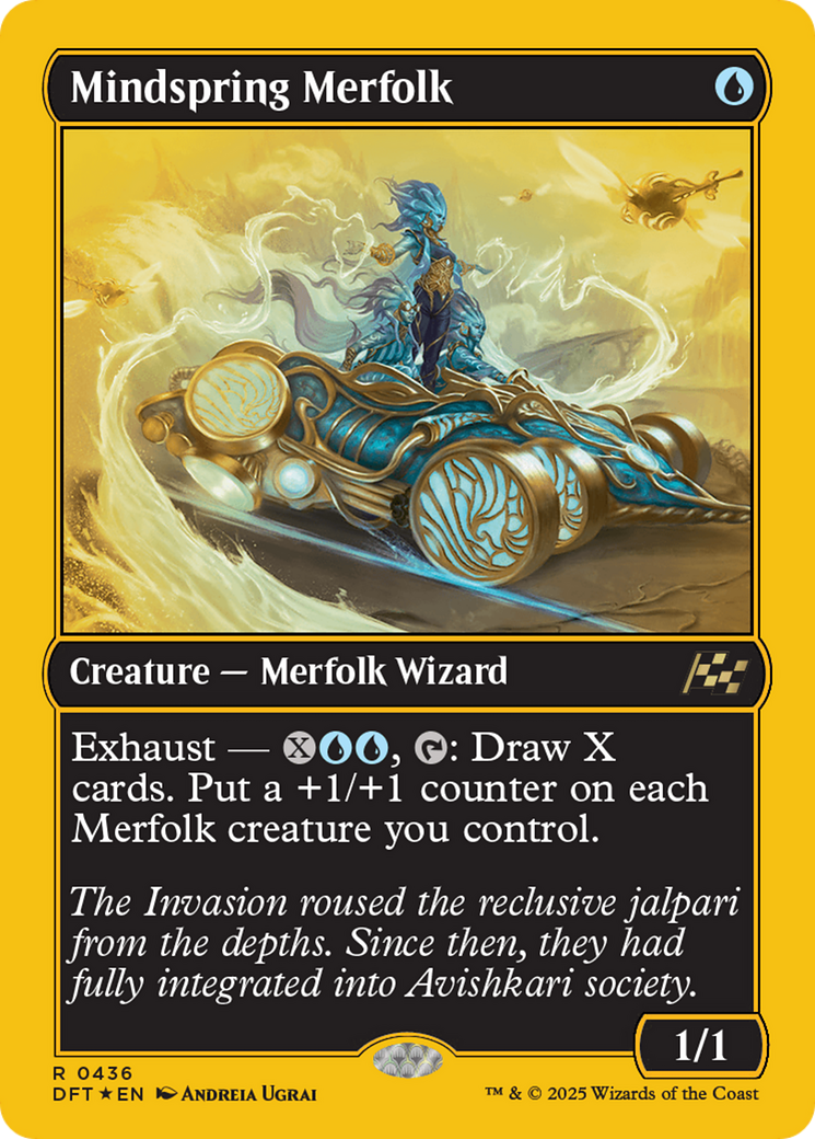 Mindspring Merfolk (0436) - First Place Foil