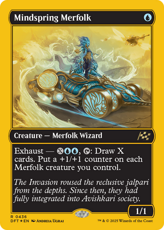 Mindspring Merfolk (0436) - First Place Foil
