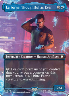 La Forge, Thoughtful as Ever (0188) (Borderless) (TRC)