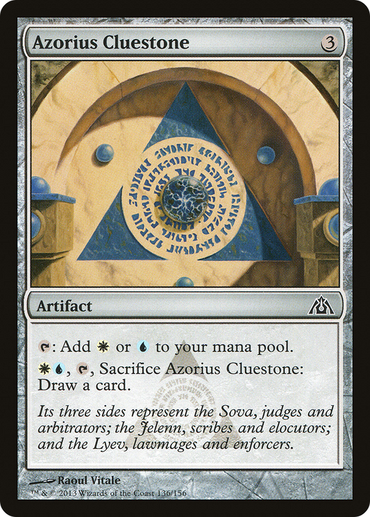 Azorius Cluestone - Foil