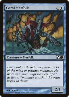 Coral Merfolk - Foil