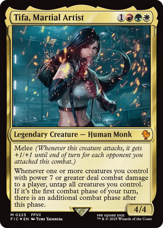 Tifa, Martial Artist (0225) - Surge Foil