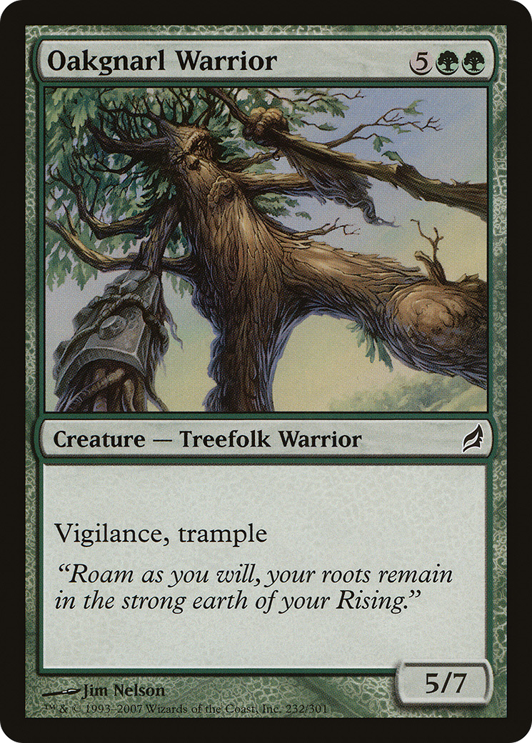 Oakgnarl Warrior - Foil
