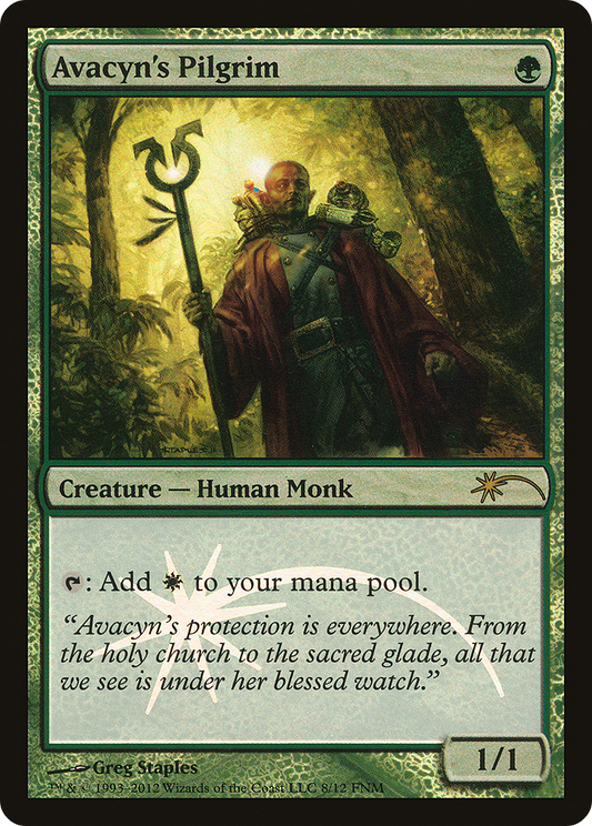 Avacyn's Pilgrim (008) (FNM) - Foil