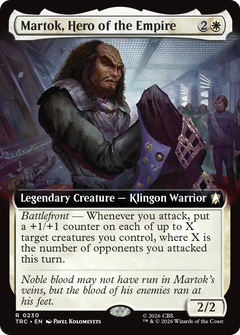Martok, Hero of the Empire (0230) (Extended Art) (TRC)