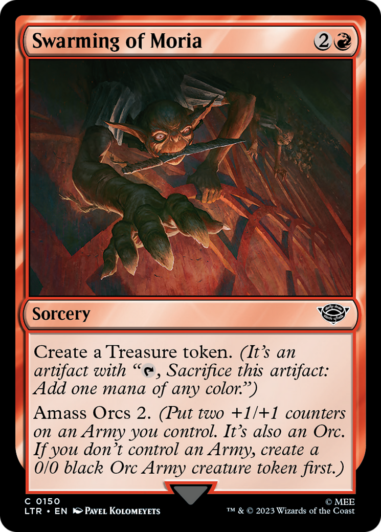 Swarming of Moria - Foil