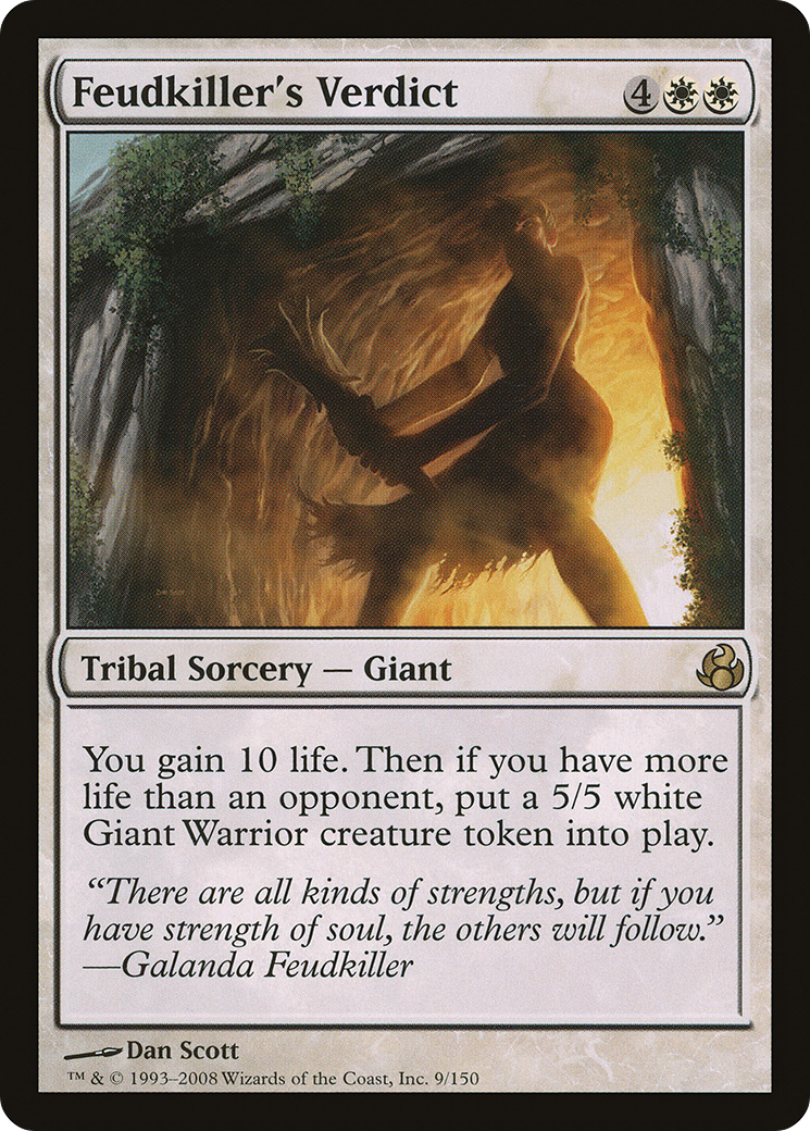Feudkiller's Verdict - Foil