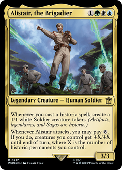 Alistair, the Brigadier (0717) - Surge Foil